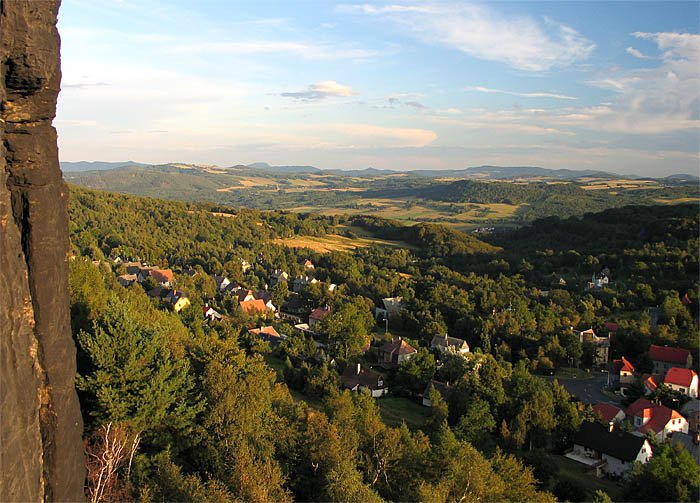 Podvečerní pohled z Tisé II.