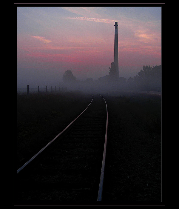 Ráno kousek za městem...