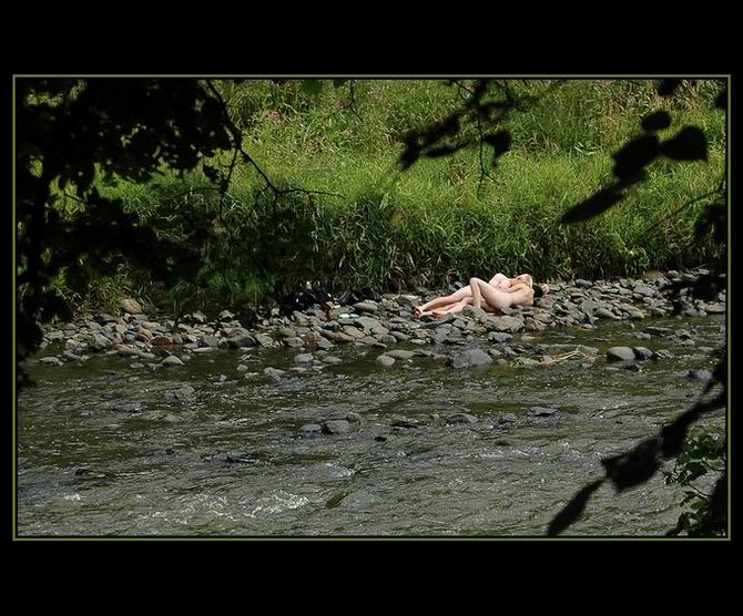 láska na sázavském břehu :))