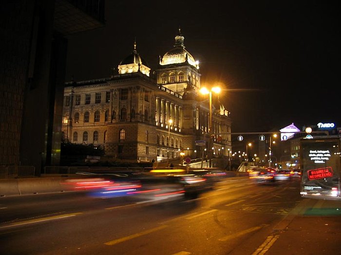 nočná Praha