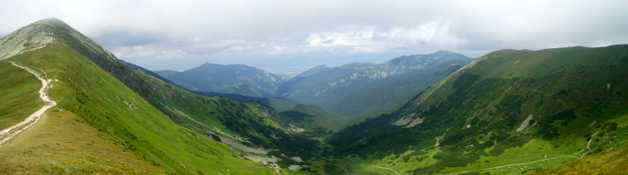 panorama Nizkych Tatier