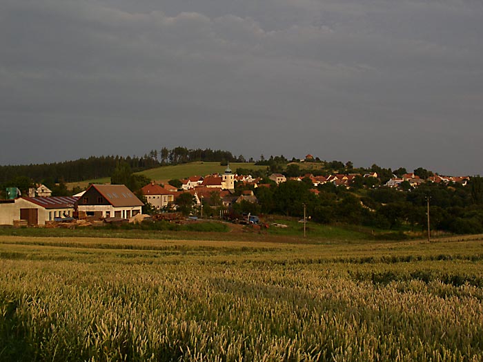 Pri zapadu slunce...
