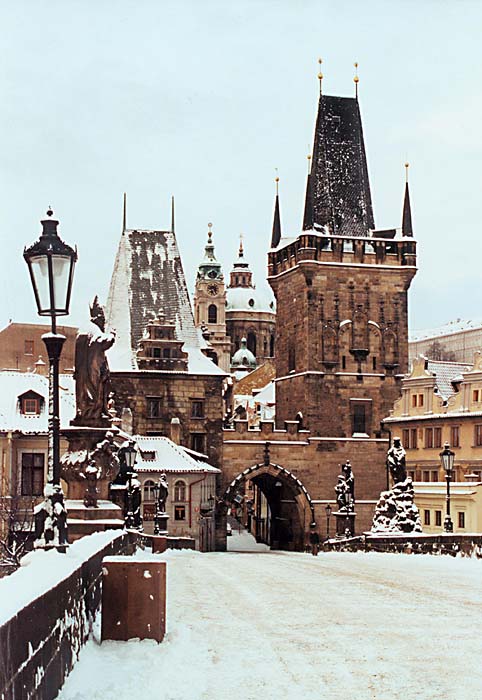 Karlův most v zimě