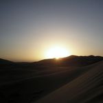 Sahara sunset