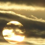 Slunce za mraky