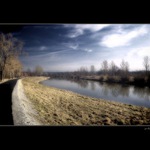 Ranní stezka pro cyklisky směrem na Hluboku :o)