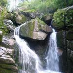 Vodopád na černém potoce