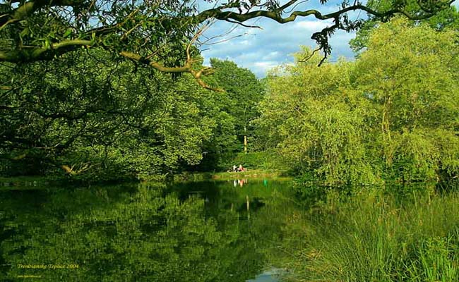 Trenčianske Teplice - jazero