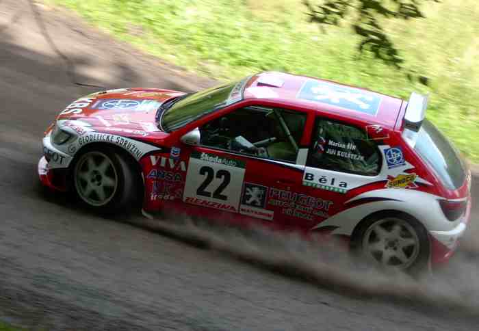 Marian Šín Bohemia Rally 2004