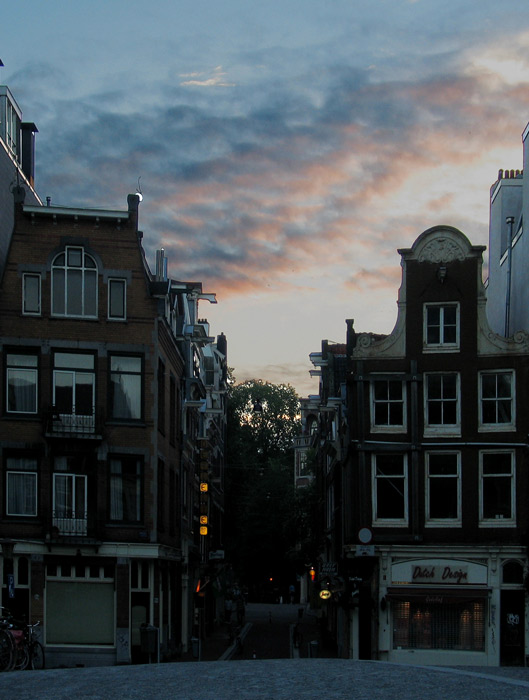 Amsterodam za soumraku