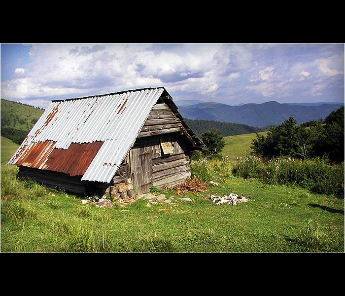 Opustený salaš ...