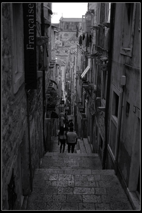 Ulicka v Dubrovniku...