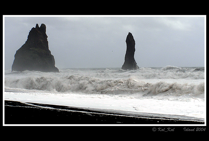 Black Beach by Dyrholaey