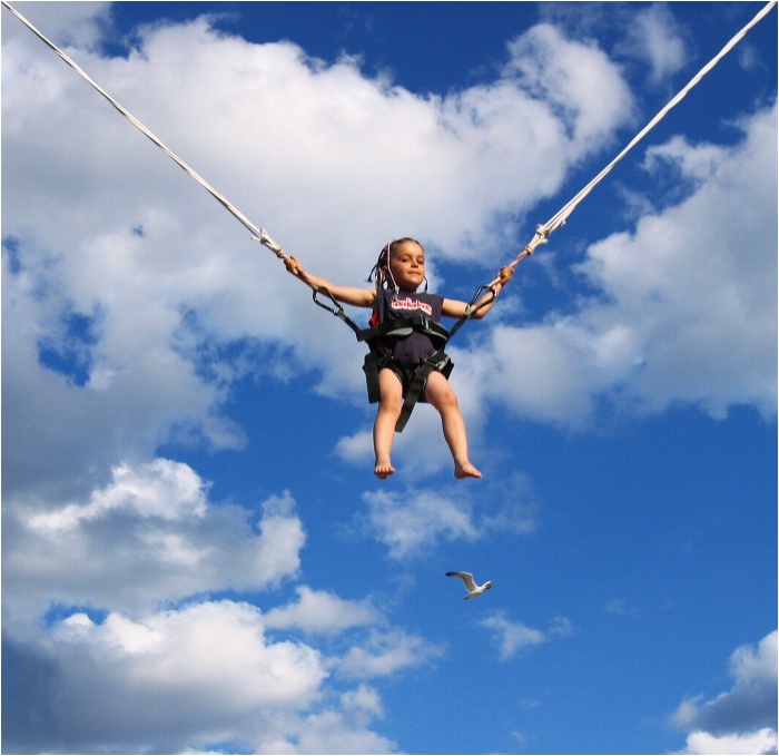 flying as a bird