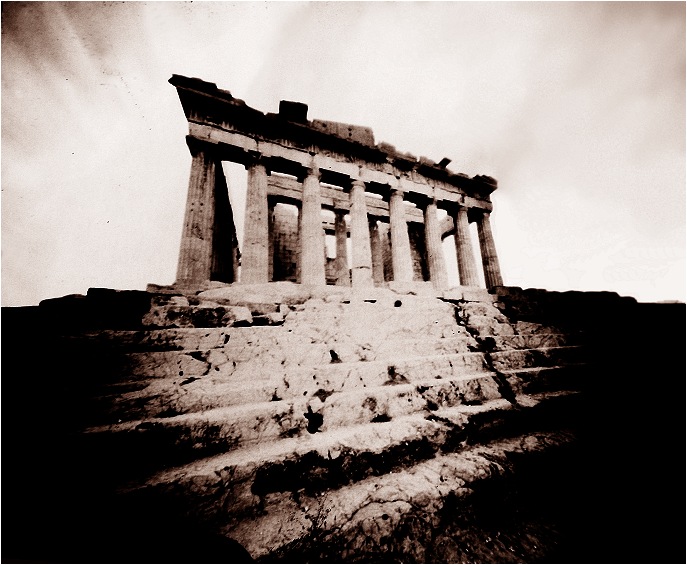 Pozdrav z Řecka II<br><sup>instantní pinhole</sup>