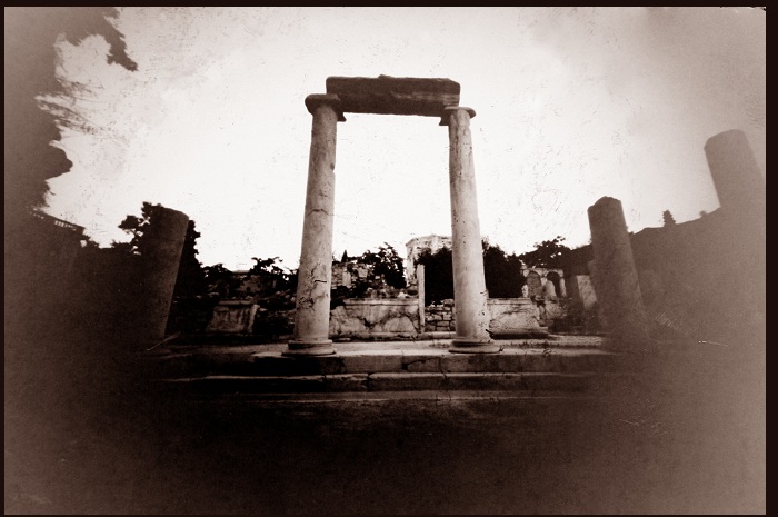 Pozdrav z Řecka III<br><sup>instantní pinhole</sup>