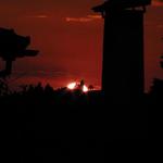 Rudá záře na Nessebarem