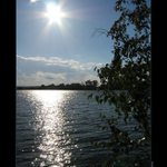 Podvecer u rybnika
