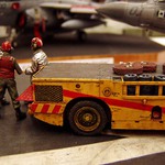 Muži v práci :-) HMS Ark Royal - 1999