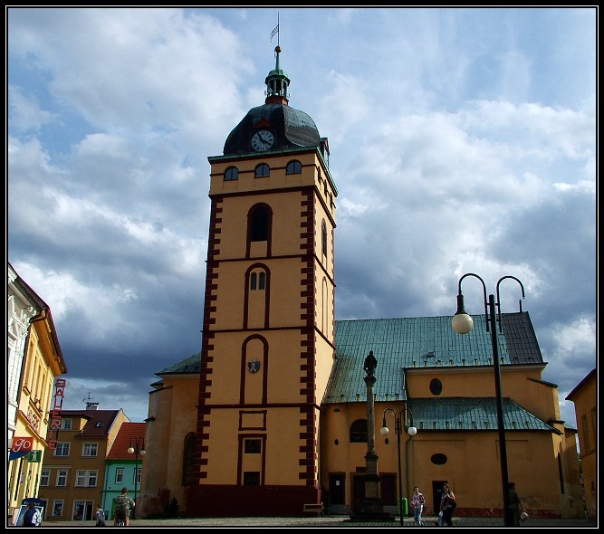 Pozdně gotický kostel sv. Jiljí