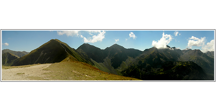 Rohace - panorama