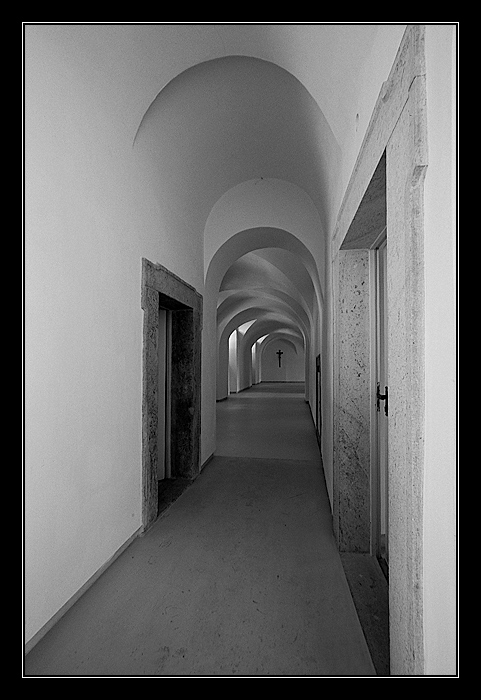 klášter Dobrá Voda VI. - chodby