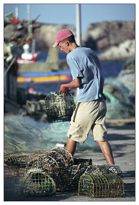 Práce <b>rybáře</b>