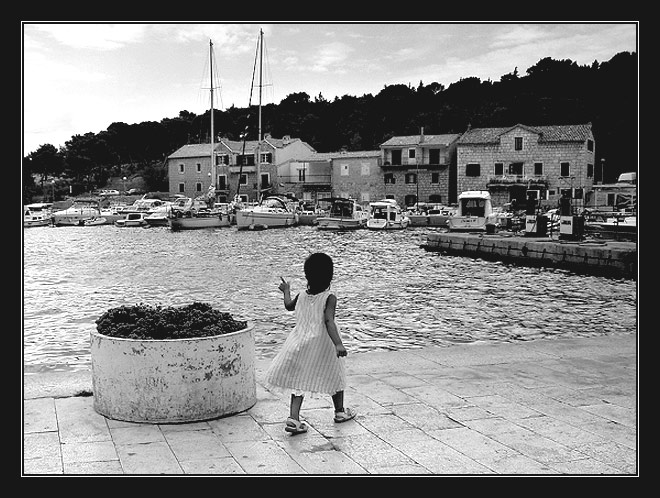 ...na přehlídkovém molu...