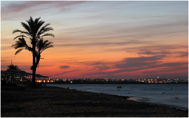 Západ slunce - Sousse