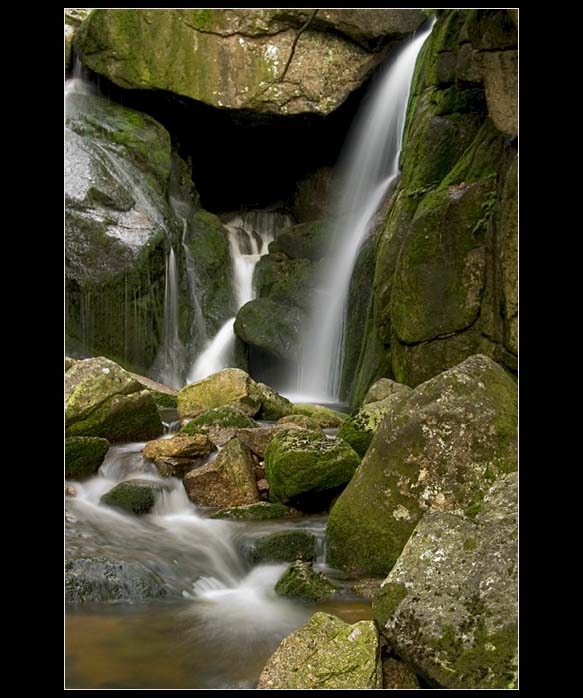 Vodočůrek na Černém potoce