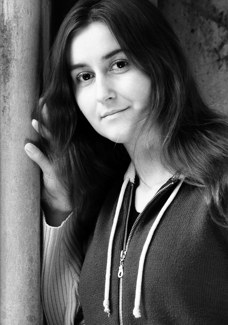 The peace in her smile...