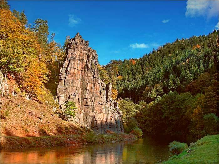 Svatošské skály na Ohři