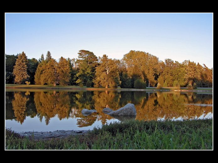 podzimni jezero
