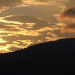 Západ slunce nad Lysou Horou-Beskydy