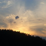 Západ slunce v Hartvikovicích