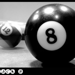 ...black 8...