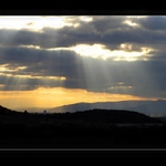 poslední paprsky...