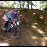 Brzdící klapka vysunuta..