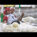 vodní slalom to je dřina