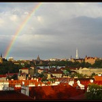 Duha nad sv.Apolinářem