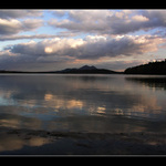 Večer na Máchově jezeře ...