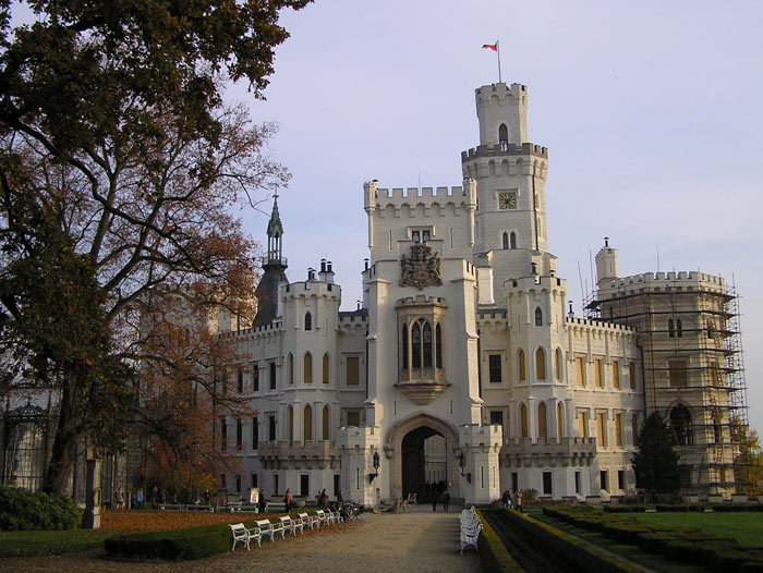Zámek v Hluboké