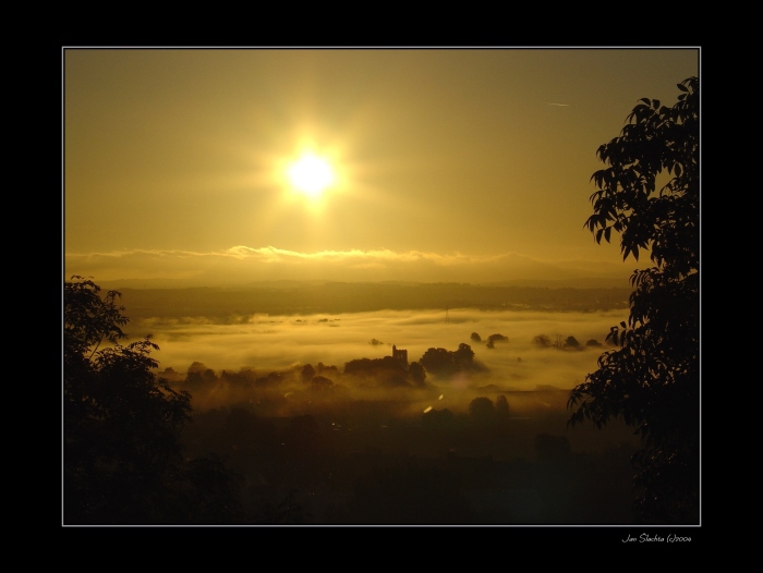 Stirling - východ slunce