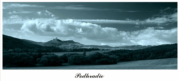 náš hrad..na pohladnici..