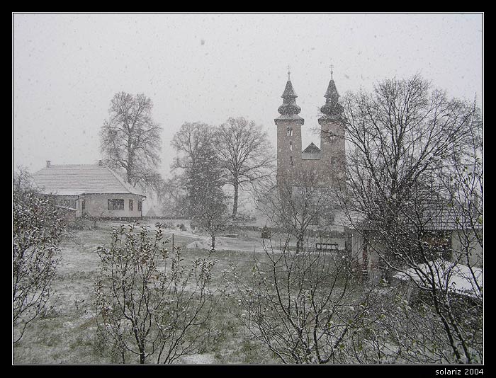 <B>Prvý sneh</B>