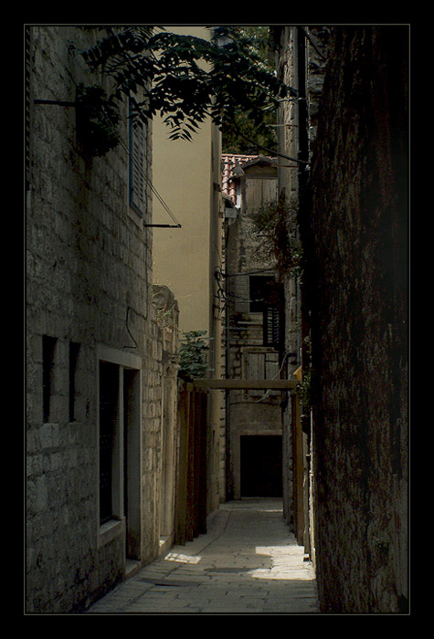 Splitská zastavení - ulička