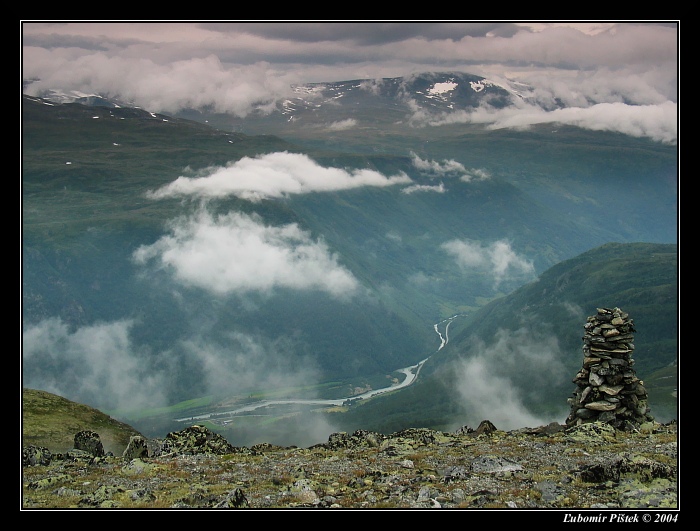 Zostup k chate Raubergstuhlen