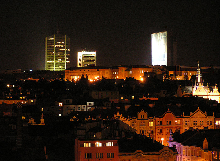 Pankrác v noci