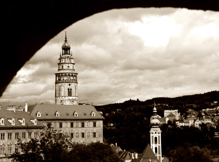 Krumlovská pohlednice