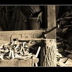 ... popravčí špalek? ...